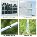 Canopy Party Wedding Event Tent 10'x10' Heavy Duty Outdoor Gazebo Side Walls