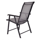 Set of 4 Outdoor Patio Folding Chairs Camping Deck Garden Pool Beach W/Armrest OP3097