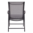 Set of 4 Outdoor Patio Folding Chairs Camping Deck Garden Pool Beach W/Armrest OP3097
