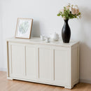 Kitchen Storage Cabinet Sideboard Buffet Cupboard Wood Sliding Door Pantry