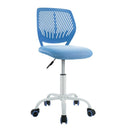 Office Task Desk Armless Chair Adjustable Mid Back Swivel Study Chair HW66350