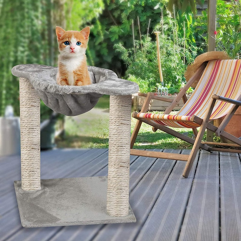 Large Cat Tree Cat Scratching Cat Climber with Condo Cat Tower Furniture