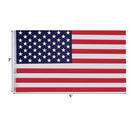 3' x 5' FT USA US U.S. American Flag Polyester Stars Brass Grommets ST31408