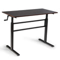 Standing Desk Height Adjustable Sit to Stand Workstation w/Crank Handle HW65655