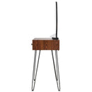 Makeup Dressing Table W/ 3 Lighting Modes Mirror Touch Switch HW66088CF