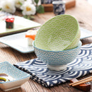 Japanese Style Porcelain Sushi Set with Gift Box