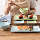 Japanese Style Porcelain Sushi Set with Gift Box