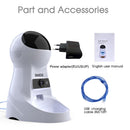 Iseebiz Wifi Automatic Cat Feeder 3L Pet Food Dispenser Feeder Medium and Large Cat Dog