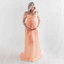 Sexy Maternity Dresses For Photo Shoot Chiffon Pregnancy Dress Maxi Gown Dresses For Pregnant Women Clothes