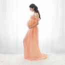 Sexy Maternity Dresses For Photo Shoot Chiffon Pregnancy Dress Maxi Gown Dresses For Pregnant Women Clothes
