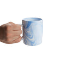 4-Piece 4-Design 360ML Porcelain Coffee Water Cup Set with Handle