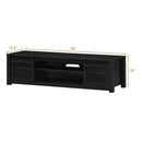 TV Stand Entertainment Center for TV's up to 65" with Sliding Mesh Doors