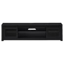 TV Stand Entertainment Center for TV's up to 65" with Sliding Mesh Doors