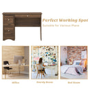 Computer Desk Home Office Study Table Spacious Workstation w/ 3 Drawers HW65142