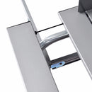 Foldable Camping Table Outdoor BBQ Portable Grilling Stand w/Windscreen Bag Outdoor Furniture OP3689