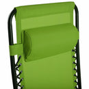 Folding Zero Gravity Chair Outdoor Picnic Camping Sunbath Beach Chair with Utility Tray Reclining Lounge Chairs OP70528