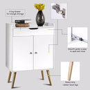 Two Door Buffet Sideboard Storage Cabinet Console Cabinet Table Sever Display  Living Room Furniture HW57470