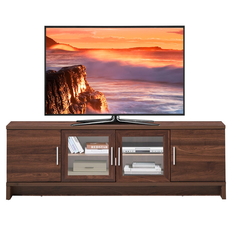 TV Stand Media Entertainment Center for TV's up to 70" w/ Storage Cabinet  HW65143