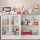 6/12-Piece 210ML White Porcelain Bake Plate Pans w/ Handle,Ceramic