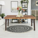 Rectangular Acacia Wood Dining Table Rustic Furniture for Indoor & Outdoor HW66354