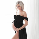 Sexy Maternity Dresses For Photo Shoot Chiffon Pregnancy Dress Maxi Gown Dresses For Pregnant Women Clothes
