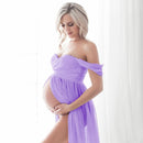 Sexy Maternity Dresses For Photo Shoot Chiffon Pregnancy Dress Maxi Gown Dresses For Pregnant Women Clothes