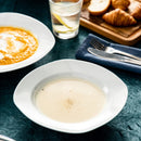 6-Piece 8.5" Pasta Plates Dinner Plates Round Deep Porcelain Soup