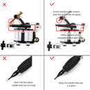 Tattoo Machines Gun With Ink Power Supply Tattoo Grips  Body Art Tools Complete Tattoo Set