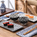 Japanese Style Porcelain Sushi Set with Gift Box