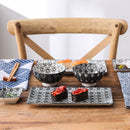 Japanese Style Porcelain Sushi Set with Gift Box