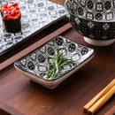 Japanese Style Porcelain Sushi Set with Gift Box