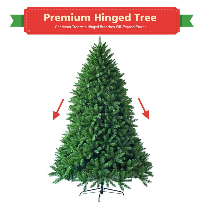 7.5ft Artificial Christmas Fir Tree 1968 Branch Tips