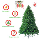 7.5ft Artificial Christmas Fir Tree 1968 Branch Tips
