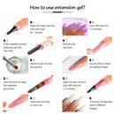 Manicure Set Nail Extension Set Nail Gel Polish Kit Builder Gel Nail Art Tools With Nail Drill Machine