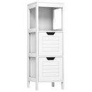 Bathroom Wooden Floor Cabinet Multifunction Storage Rack Stand Organizer Bedroom