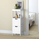 Bathroom Wooden Floor Cabinet Multifunction Storage Rack Stand Organizer Bedroom