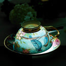 European Style Bone China Porcelain CHigh Grade Tea Cup Set