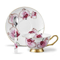 European Style Bone China Porcelain CHigh Grade Tea Cup Set