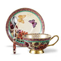 European Style Bone China Porcelain CHigh Grade Tea Cup Set