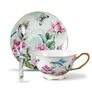 European Style Bone China Porcelain CHigh Grade Tea Cup Set