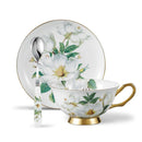 European Style Bone China Porcelain CHigh Grade Tea Cup Set