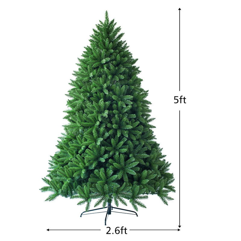 5ft Artificial Christmas Fir Tree 600 Branch Tips CM22054