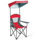 Portable Folding Camping Canopy Chair w/ Cup Holder Cooler Outdoor OP70570