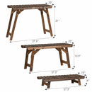 3 Tier Step Design Plant Shelf Rack Freestanding Ladder Flower Pot Stand Holder GT3516