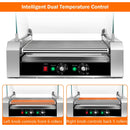 Commercial 30 Hot Dog 11 Roller Grill Cooker Machine W/ cover CE