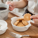 6/12-Piece 230ML Ceramic White Porcelain Bake Plate Pans