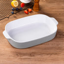 3-Piece 3-Size Glaze Stoneware Coloured Oven Baking Plate