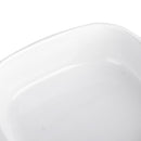 3-Piece 3-Size Glaze Stoneware Coloured Oven Baking Plate