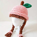Children Knitted Hat Autumn Winter Baby Kids Girls Boys Soft Warm Braid Baby Ear Protection Hat