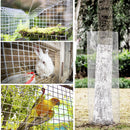 Costway 48'' x 50' 1/2inch Wire Fence Mesh Cage Roll Garden 19 Gauge Galvanized Wire GT3480